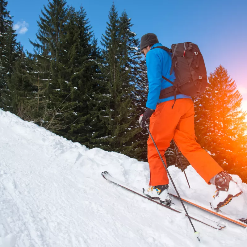 Le splitboard, une exclusivité Sport Evasion à Evolène